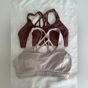 LULULEMON FREE TO BE SERENE SPORTS BRAS SIZE 6